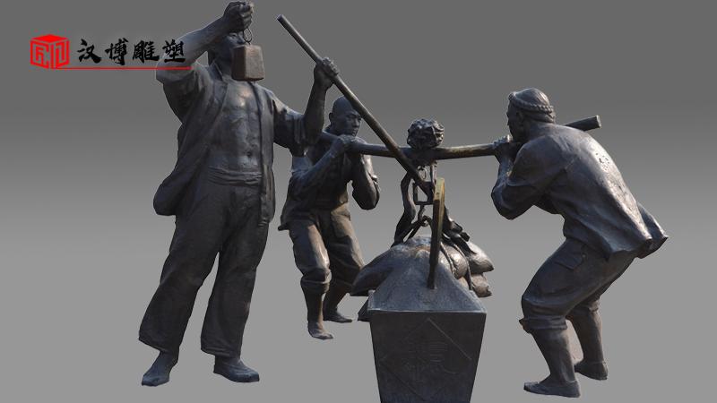  雕塑产品介绍 雕塑材质 铸铜雕塑 民俗又称民间文化,是指一个